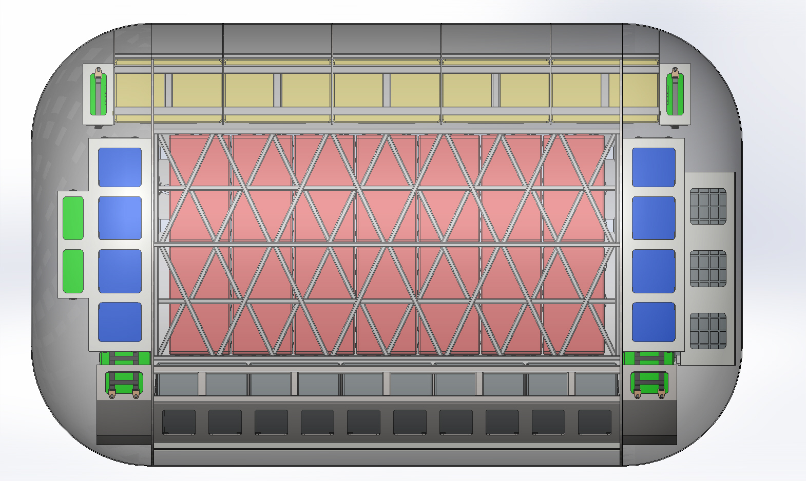 月球通道货物包装和储存